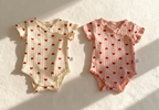 little heart ロンパース