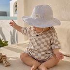 ストライプ Baby Sun Hat