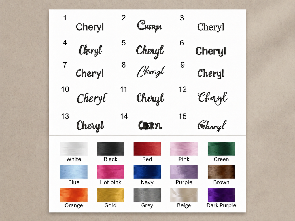Custom Name Knit Blanket