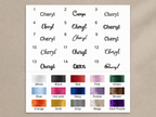 Custom Name Knit Blanket