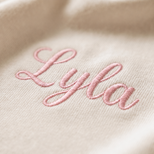 Custom Name Knit Blanket