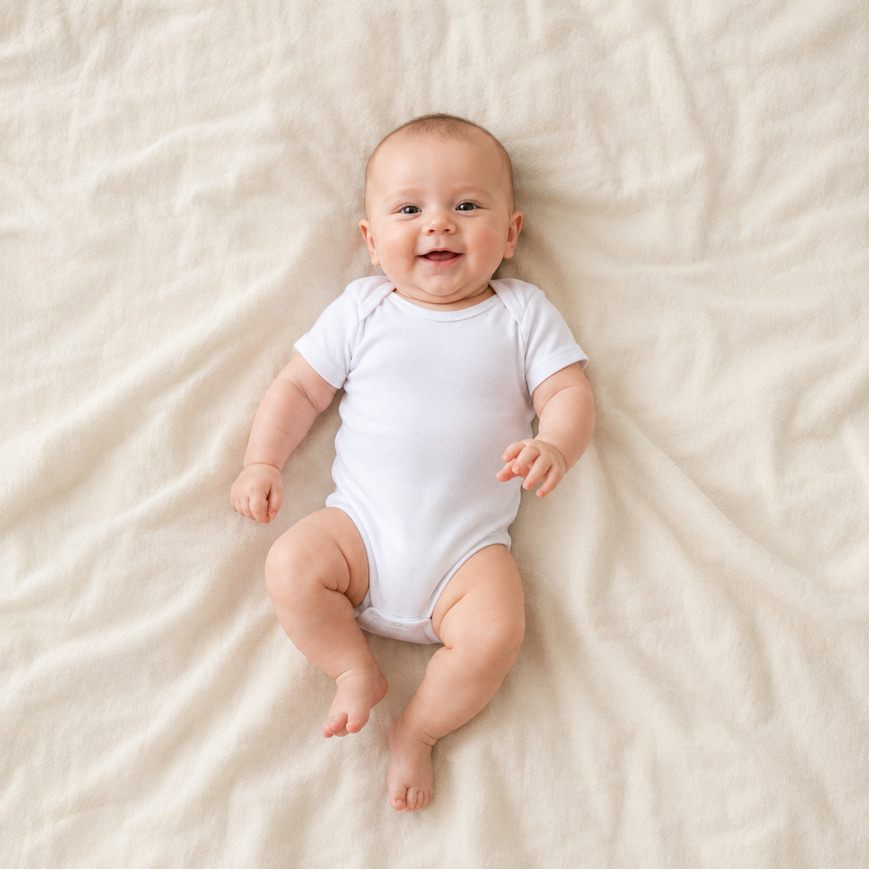 Soft Cotton Baby Bodysuit