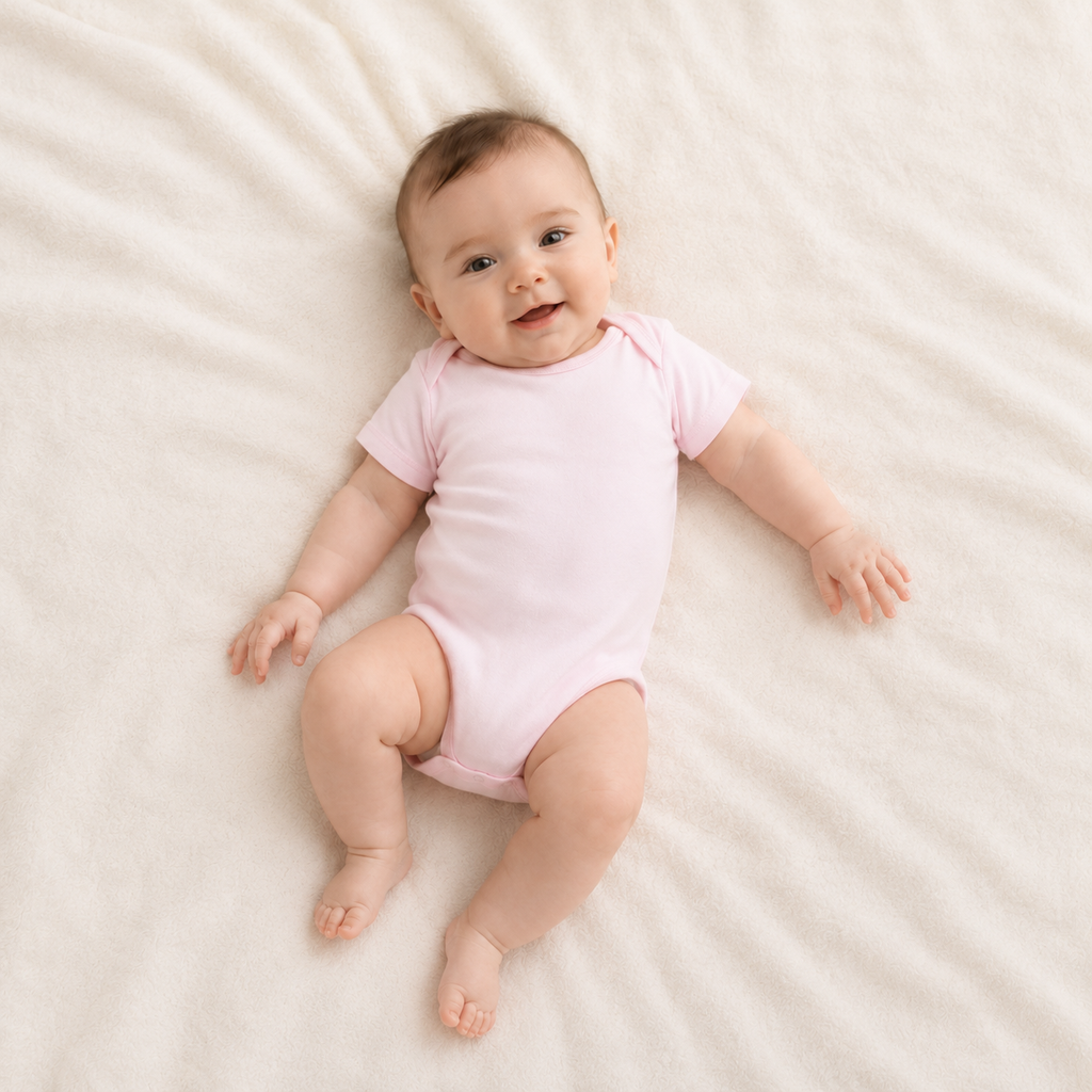 Soft Cotton Baby Bodysuit