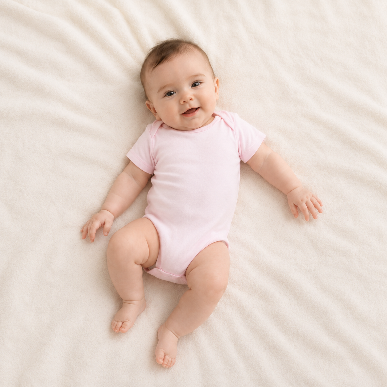 Soft Cotton Baby Bodysuit