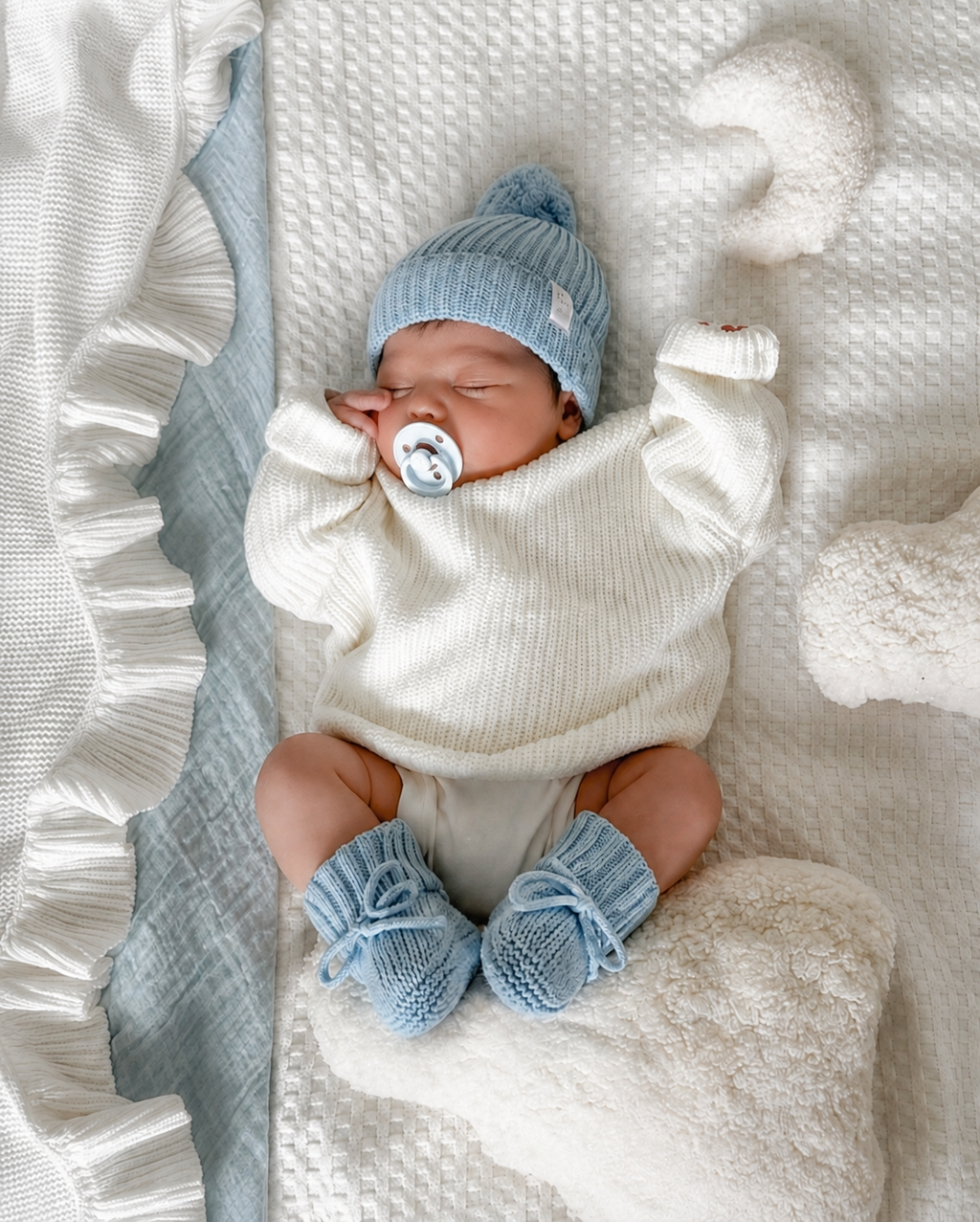 Little Knit Baby Boots