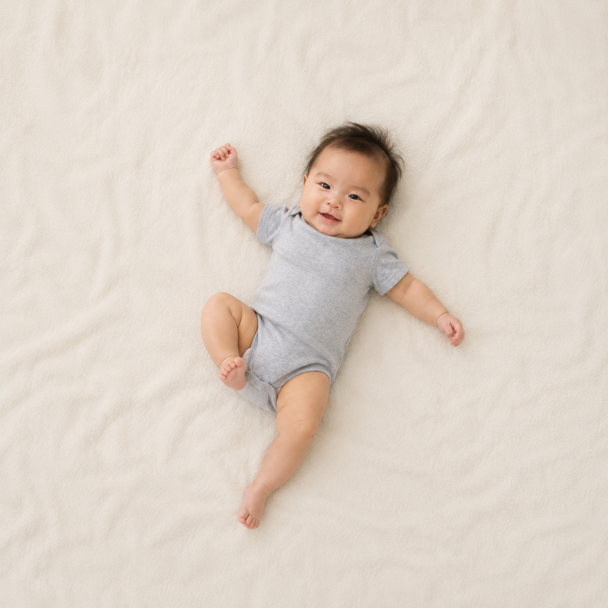 Soft Cotton Baby Bodysuit